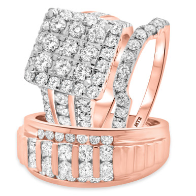 Trio Ring Sets - Rose Gold Trio Ring Sets - Page 1 - My Trio  display picture 1