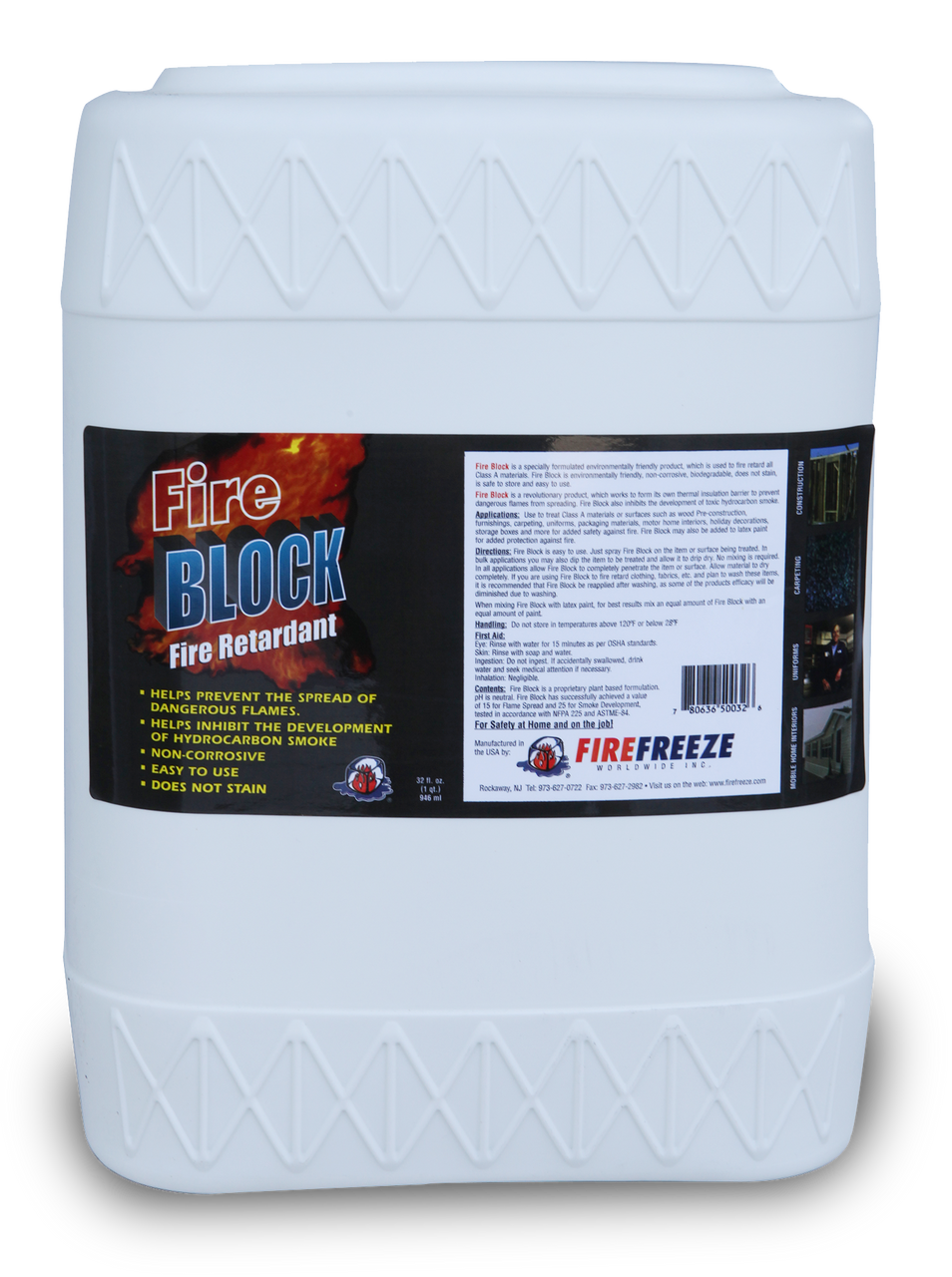 Fire Block Flame Retardant - Fire Retardant Sprays, Paints and Coatings -  RDR Technologies
