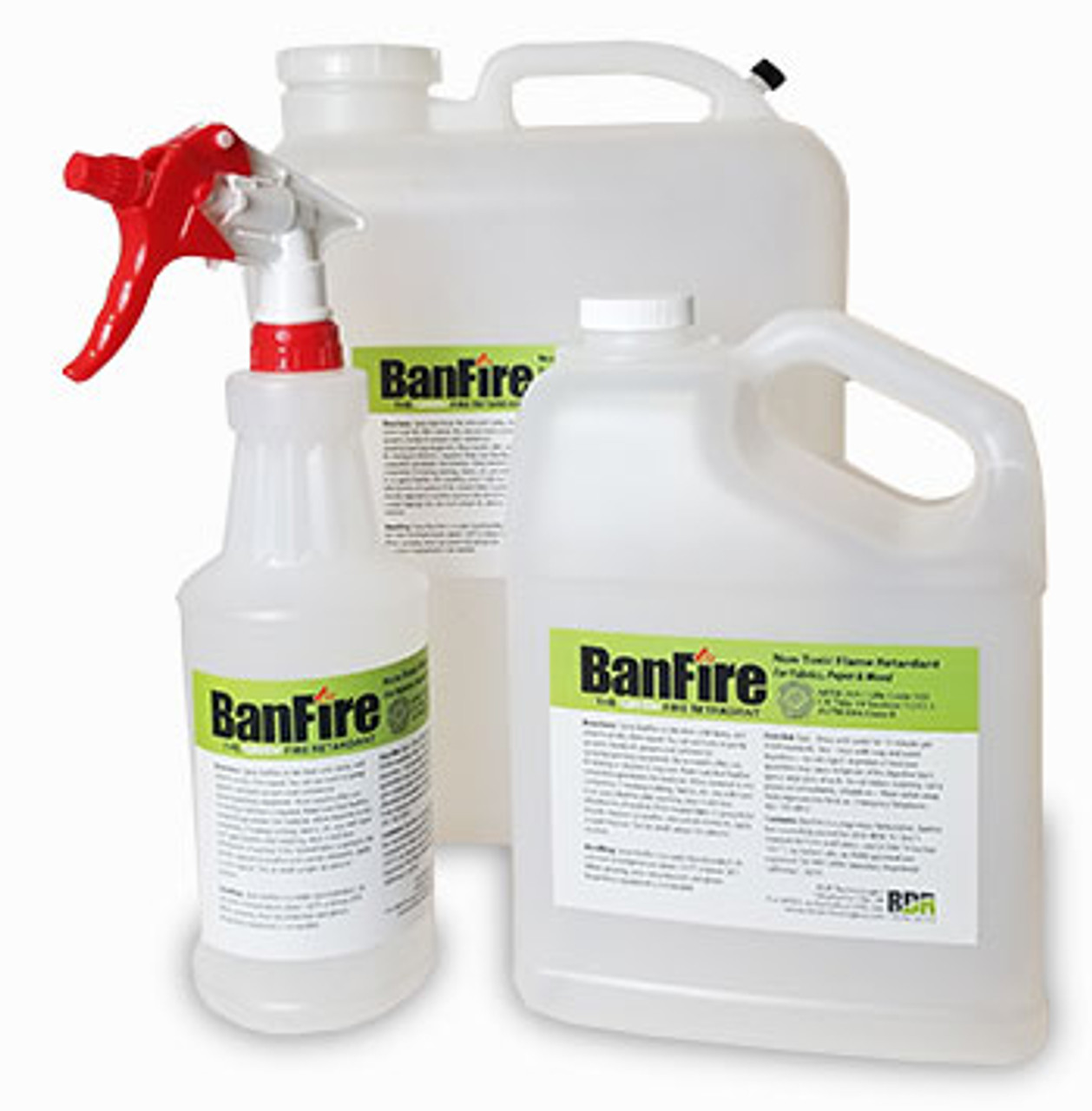 BanFire Fire Retardant Spray for Fabric (NFPA 701 & CalFire)