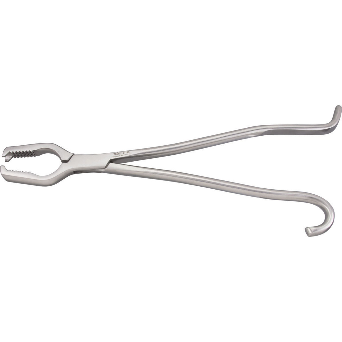 Miltex Lane Bone Holding Forceps, 12-3/4", Plain, 27-20