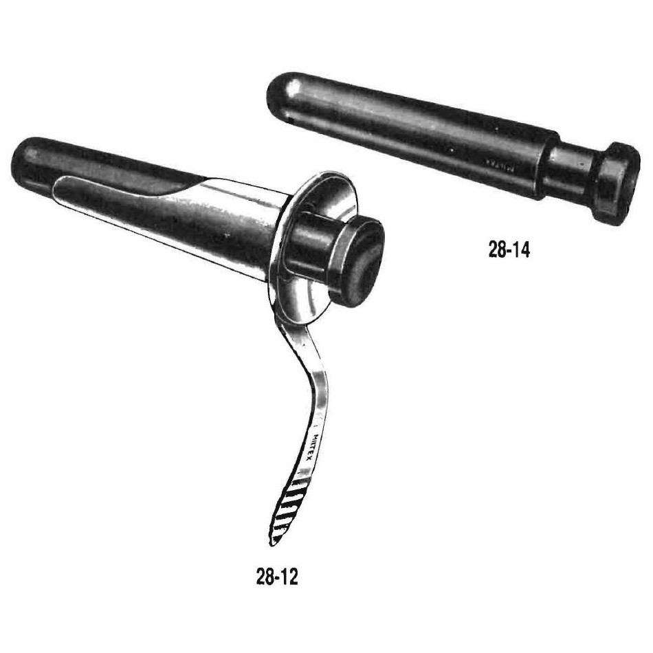 Miltex Obturator For No. 28-12, Fansler-Ives Speculum, 28-14