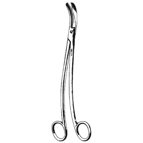 Miltex Pratt Rectal Scissors, 8-1/4" (21 Cm), S-Shaped, Blunt Points, 28-244