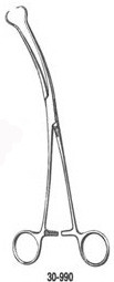 Miltex Skene Uterine Tenaculum Forceps, 9-1/2" (24.1 Cm), Curved On Side, 30-990
