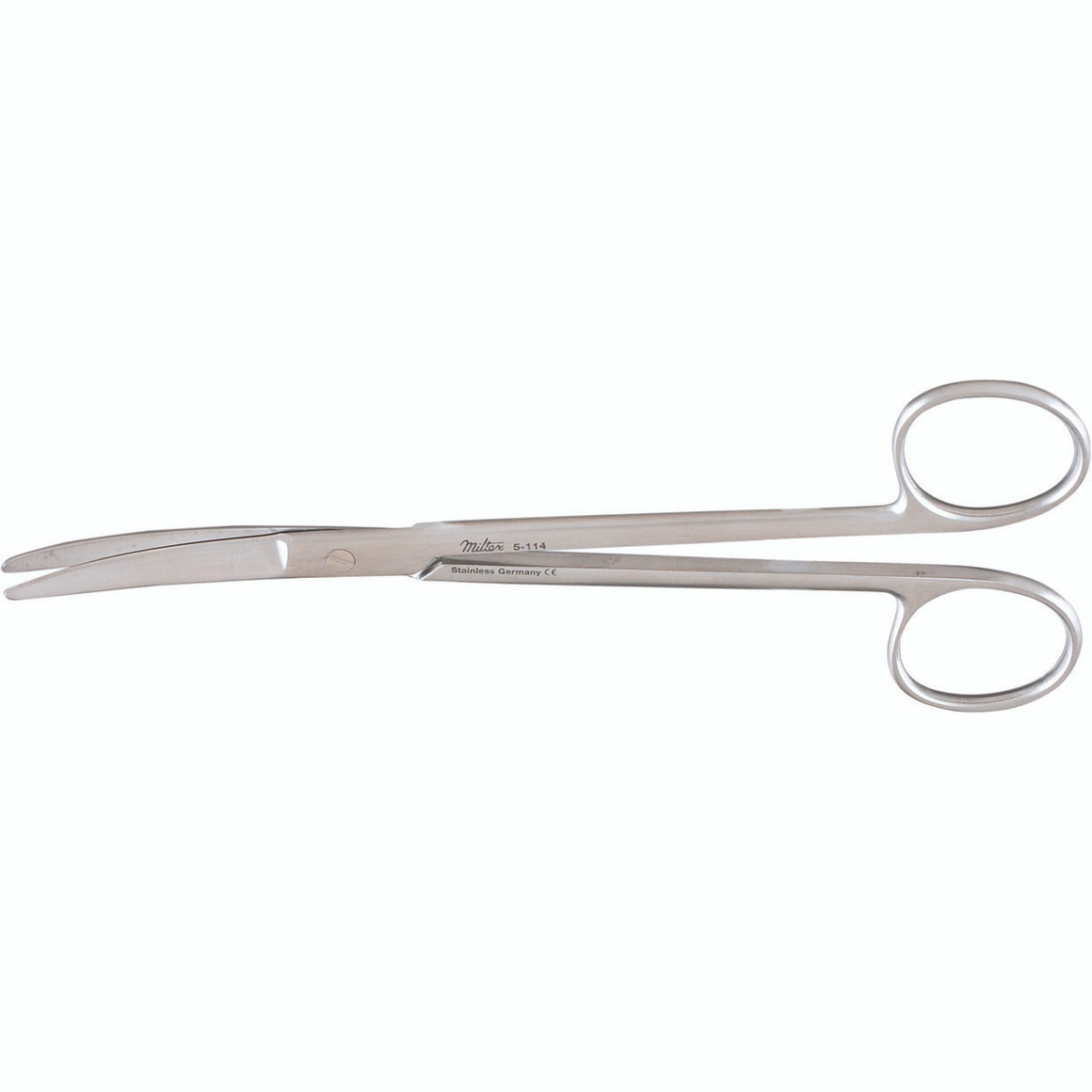 Miltex Mixter Scissors, 6-1/4" (15.9 Cm), Curved, Blunt Points, 5-114
