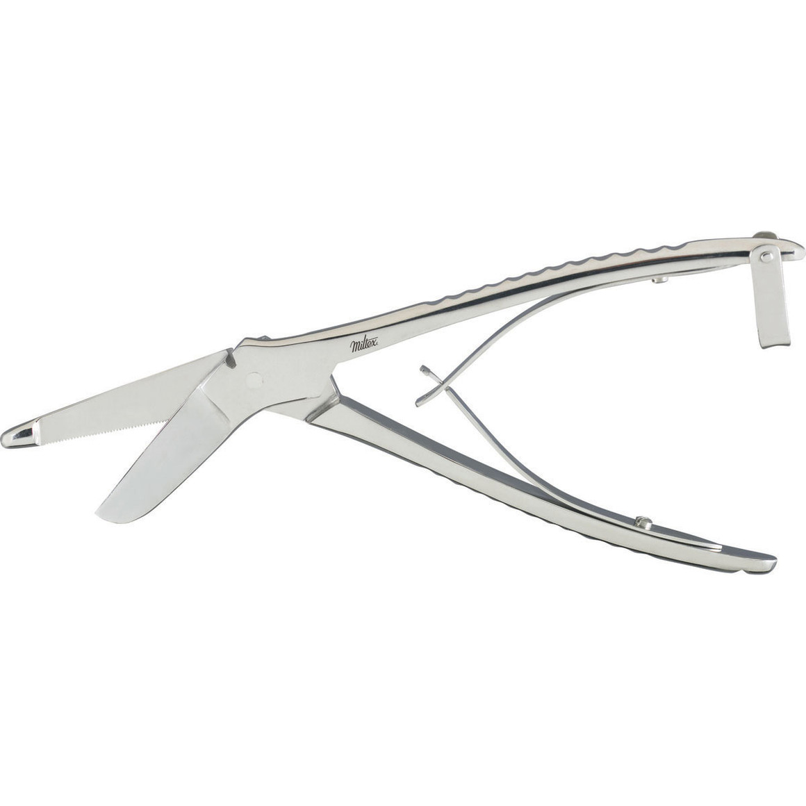 Miltex First Aid & Utility Scissors, 8-1/4" (210mm), With Wire Cutter And Serrated Blade, 5-600