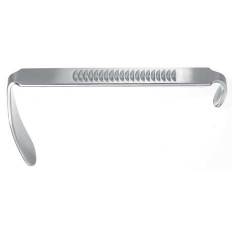 Miltex Blades For Davis Or Mcivor Mouth Gags, 5-3/8" (136mm), Size No. 3, 3-1/8" X 1" (80mm X 24mm), Tongue Blade Without Ether Tube, MH2-134