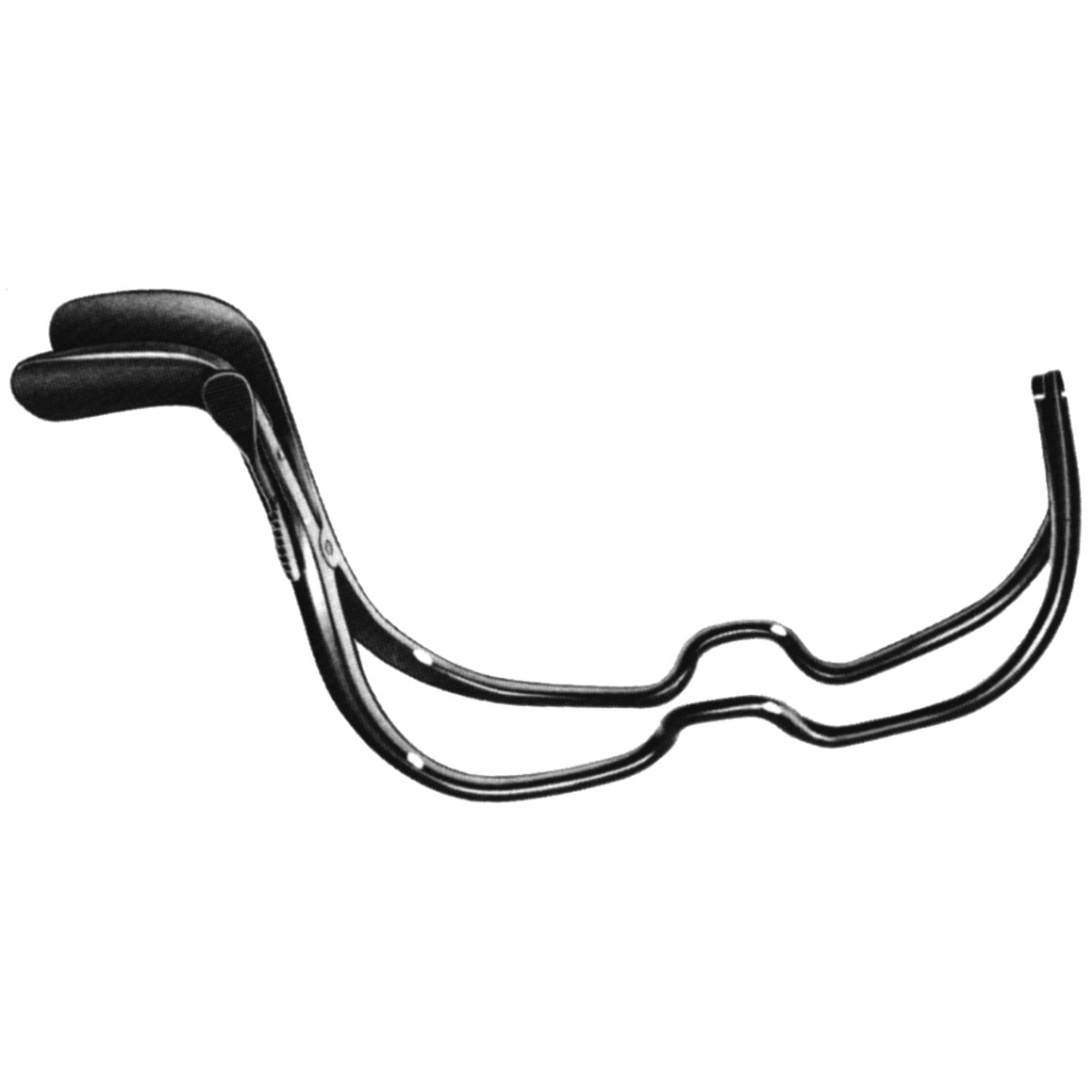 Meisterhand Jennings Mouth Gag, Medium Size, 4-3/4" (12.1 cm), Wide, MH2-162