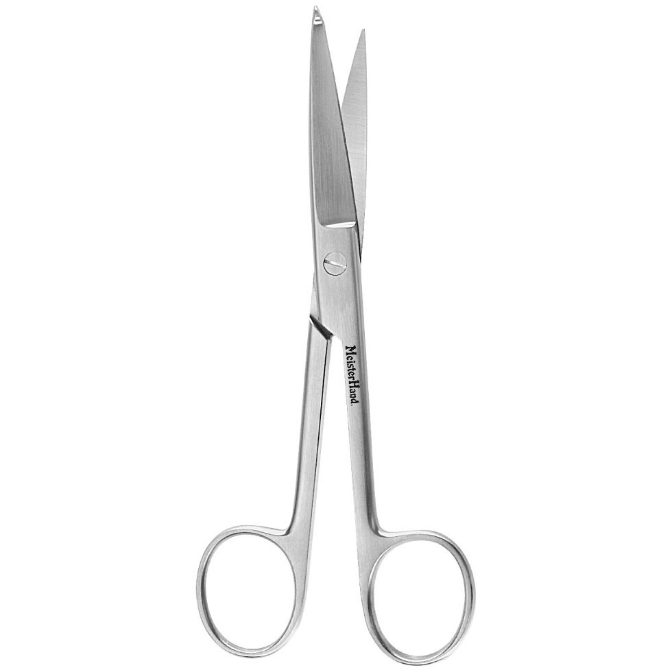 Meisterhand Knowles Bandage Scissors, 5-1/2" (14 cm), Straight, MH5-560