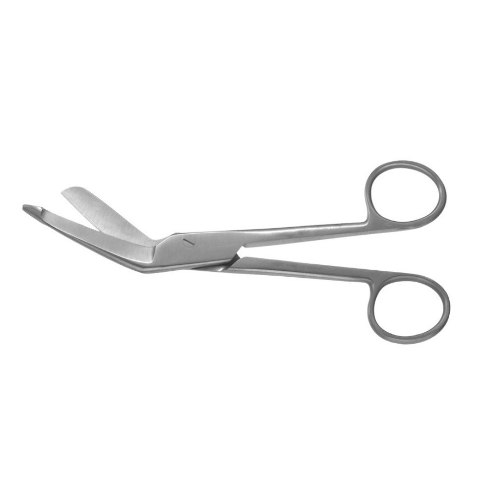 Padgett Darling Eccentric Bandage Scissors, Heavy Duty, 1 Serrated Blade, Length= 6-1/2" (165 mm), PM-4126