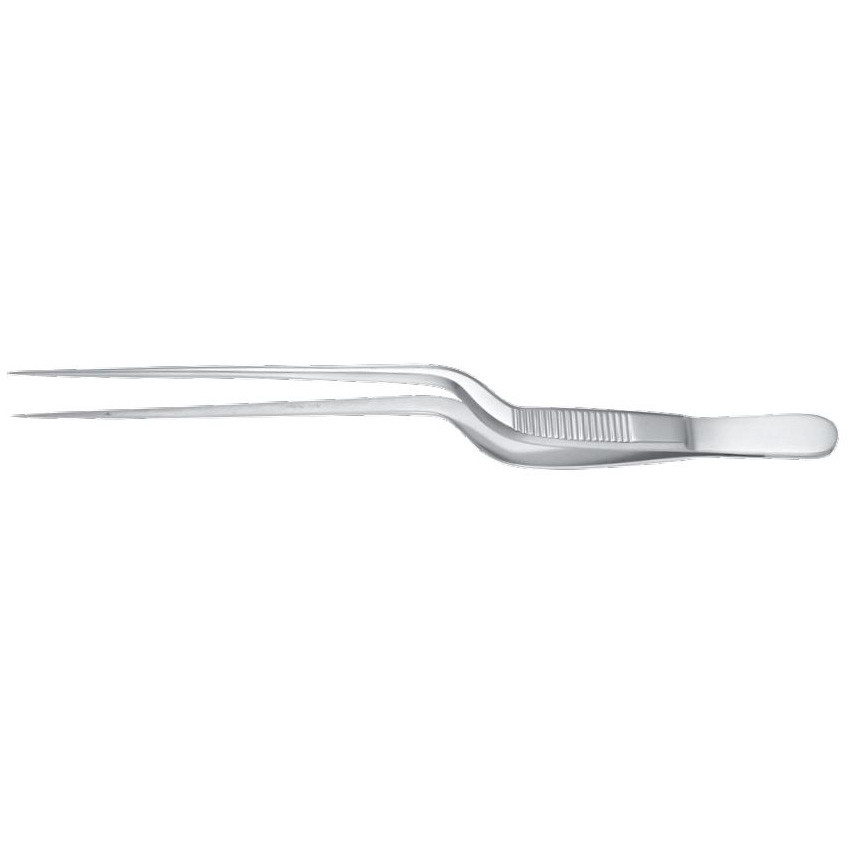 Padgett Jacobson Bayonet Forceps, Needle Point, Length= 6-1/4" (159 mm), PM-4959