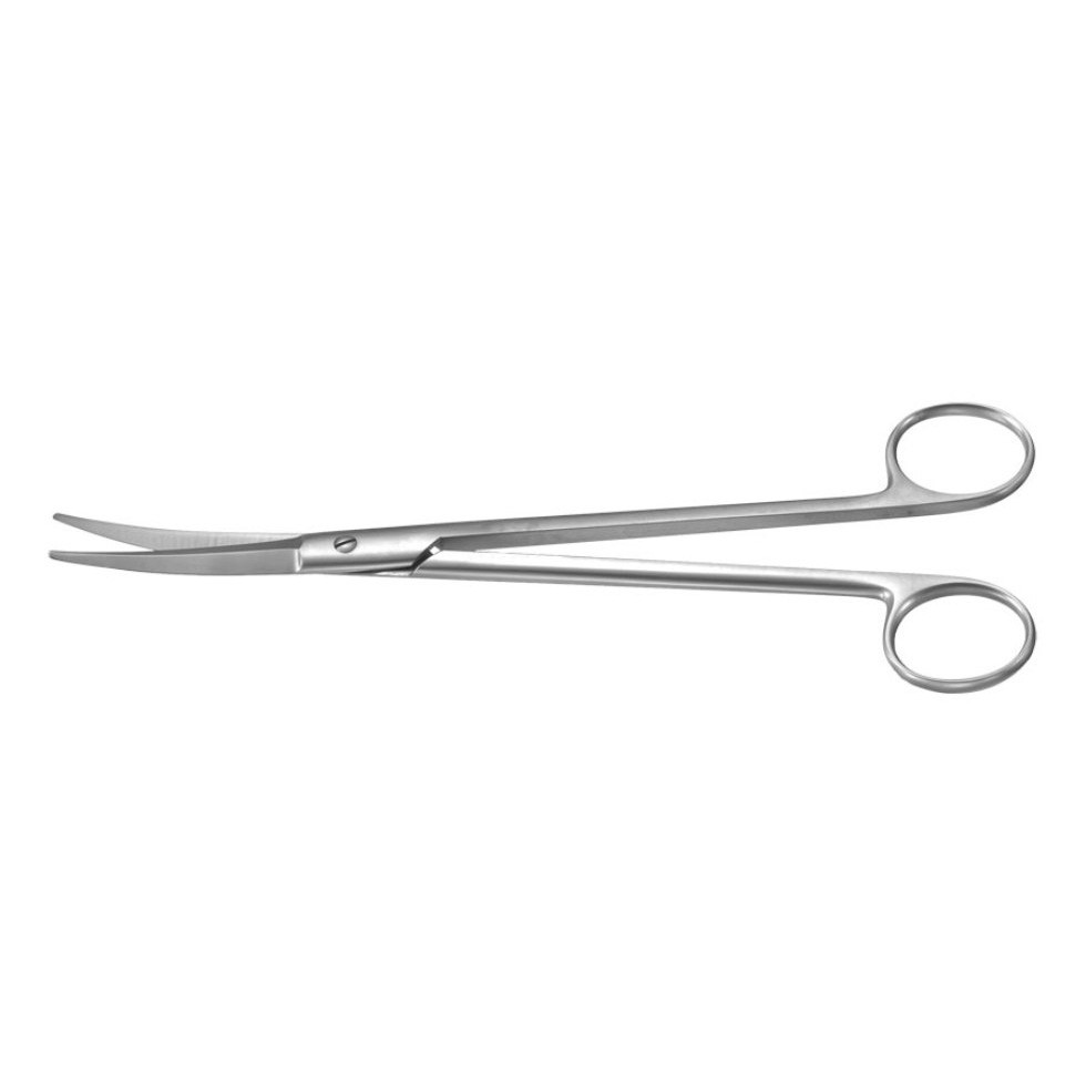 Padgett Rees Rhytidectomy (Face Lift) Scissors, 7-3/4" (199mm), Curved, Serrated, PM-6574