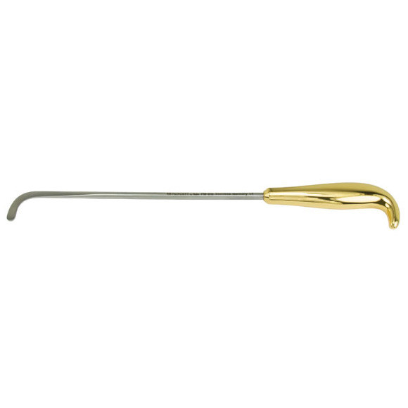 Padgett Tbts-Style Angulated Breast Dissector, Short Pattern, Length: 13" (33 cm), Hockey-Stick Blade, PM-910