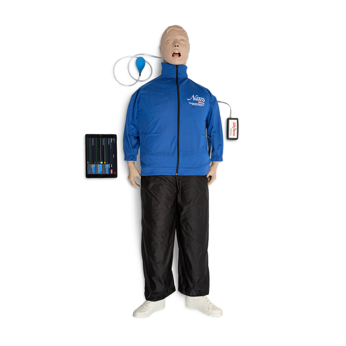 Life/Form "Airway Larry" With Cpr Metrix And Ipad, LF03996