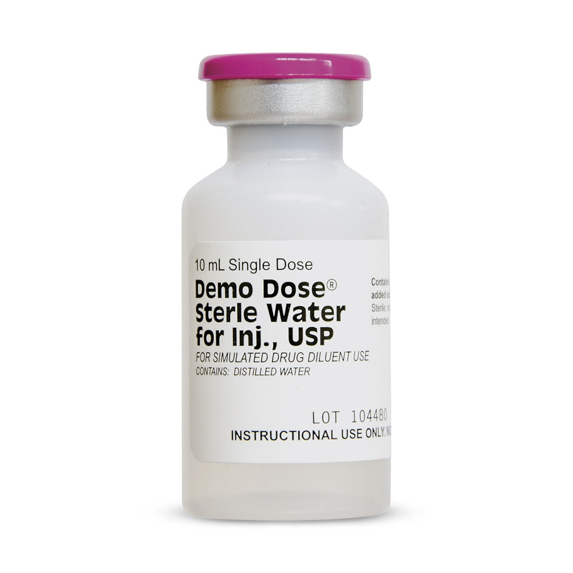 Demo Dose Sterile Water For Injection - 10 Ml, PN01044