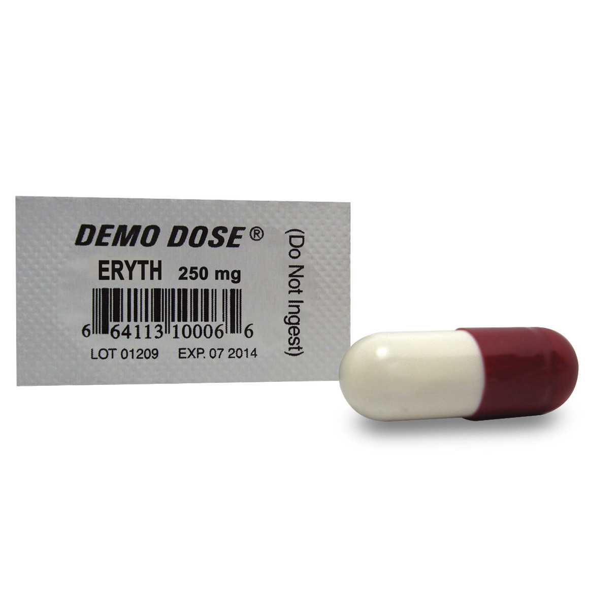 Demo Dose Oral Medications - Eryth - 250 Mg, 100/Box, PN01152