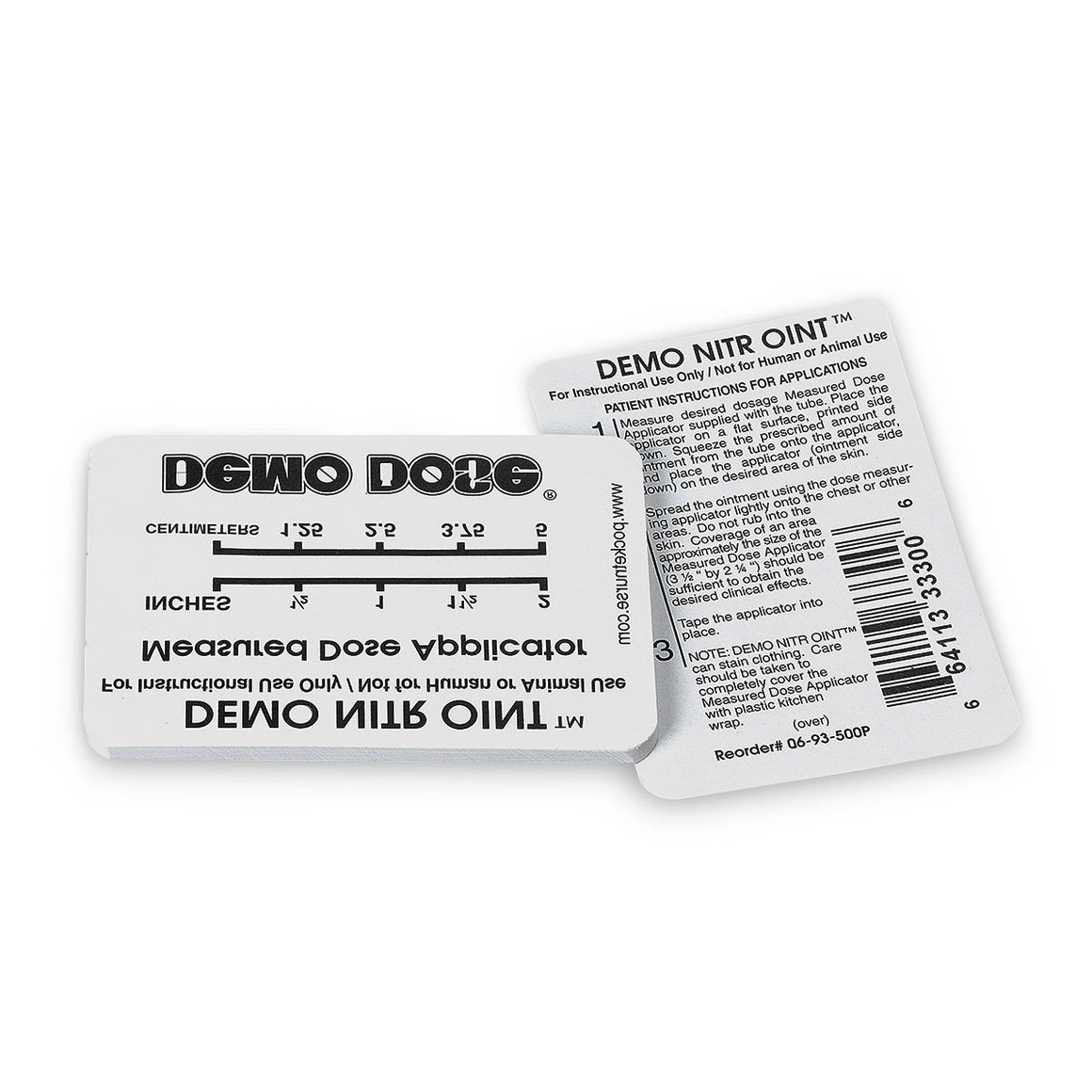 Demo Dose Nitr Ointment 2% 30 Gm Application Papers Only, 50/Pack, PN01200