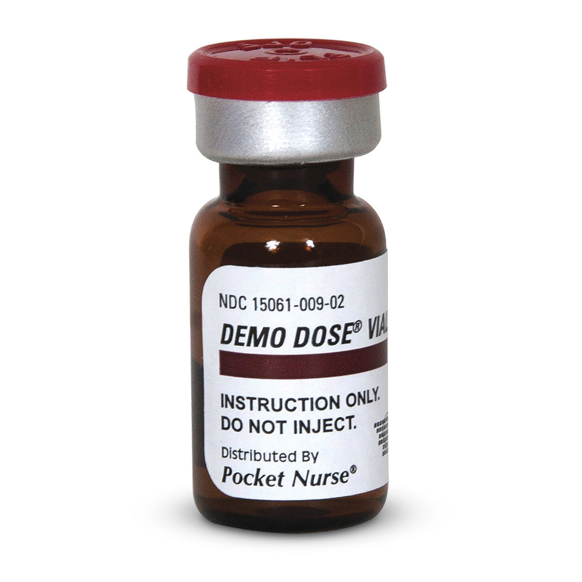 Demo Dose Mini Vial - 1 mL - Amber Vial, PN01247