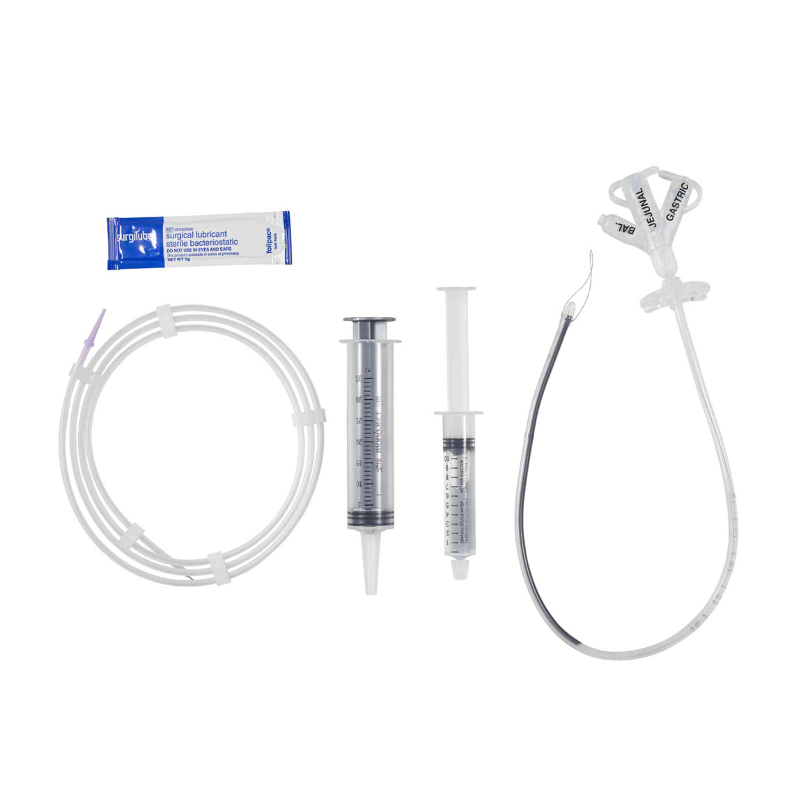 Transgastric Jejunal Feeding Tube Kit, 16 Fr, 7-10 mL, 22 cm
