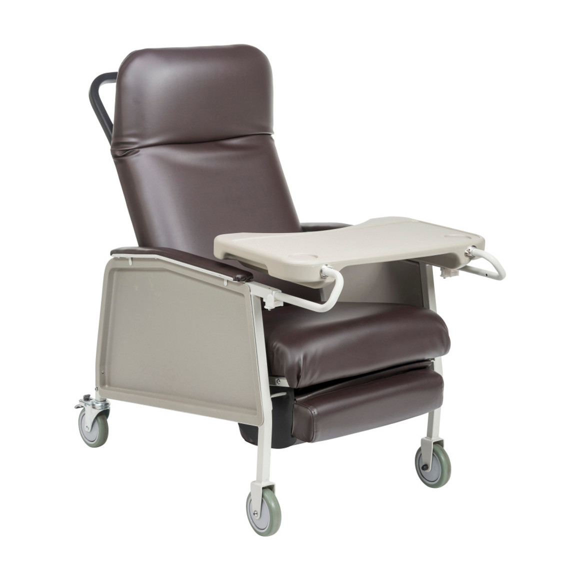 Drive 3 Position Geri Chair Recliner, chocolate