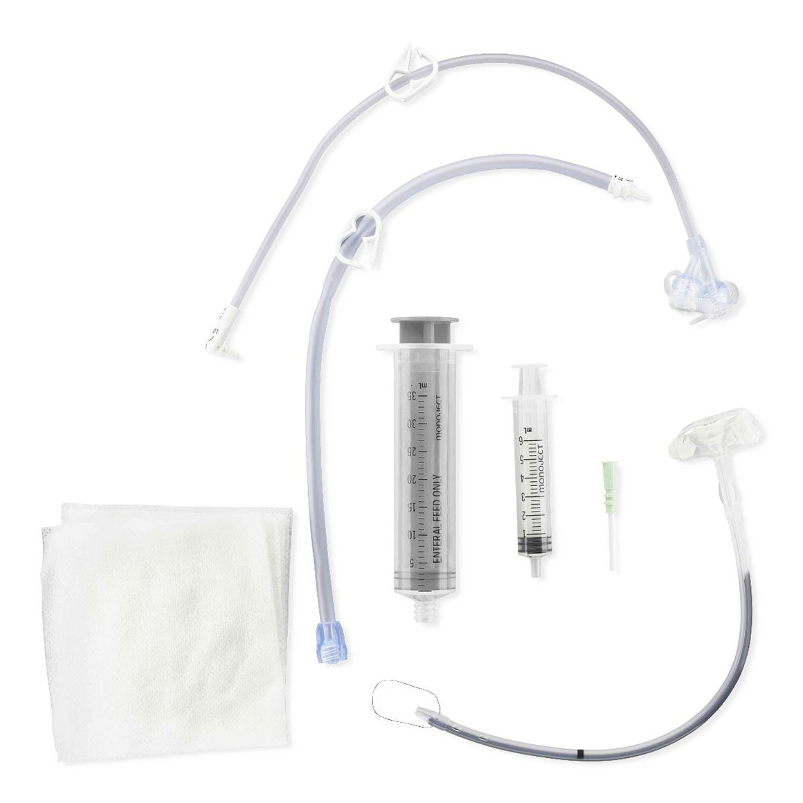 MIC-KEY* Bolus Extension Set with Catheter Tip, SECUR-LOK* Straight Connector and Clamp, 30 cm, 0123-12-200