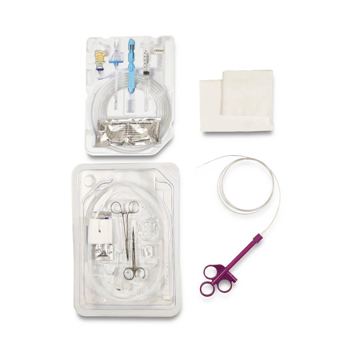 MIC* Safety Percutaneous Endoscopic Gastrostomy PEG Kit with ENFit® Connectors - 24 Fr - PULL, 8180-24