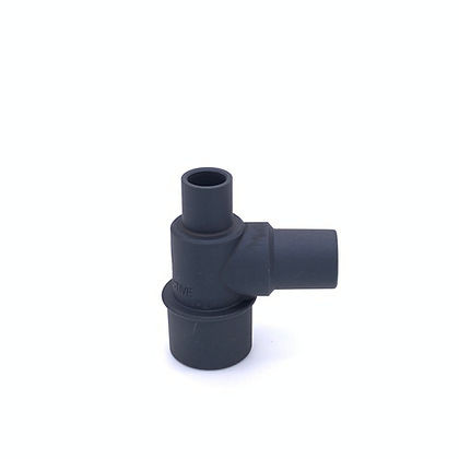 Adapter, Mask Elbow, "T" Tube, 15mmM x 22mmM/15mmF x 1/2" Thumb Port, Aluminum, 00-232