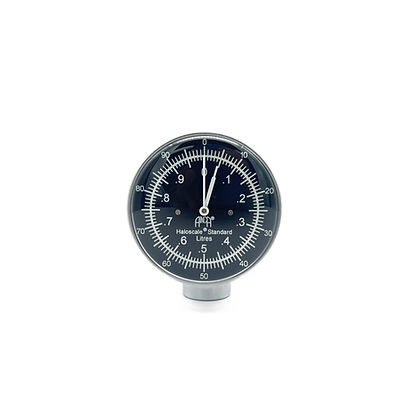 Respirometer, Analog, Haloscale Standard, to 100 liters, Concentric Hands, Large Face. (includes Respirometer, 2 adapters, padded case, IFU) (Replaces Mark 20), 00-290