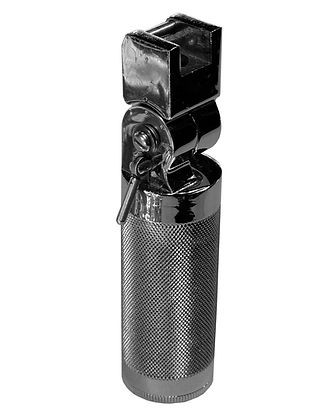 Handle, Laryngoscope, Conventional, Patil-Syracuse 4 Position (32mm x 130mm) (Req 2 AA), Chrome Brass, 00-340