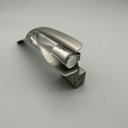 Prism, Viewing, fits Flanged Macintosh Blades, Size 4, 30° Refraction at Tip, Acrylic/Stainless, 00-349-4