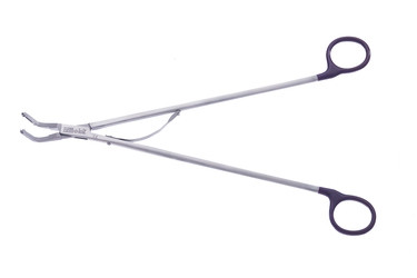 Weck Hem-o-lok Large Clip Size Open Applier, 11" (28 cm), Right-angled 70°, 544179