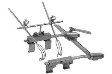 Chaux Sternal IMA-Mitral Valve Retractor Set Adult 25.0 mm width, 341155