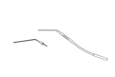 Castaneda Titanium Vascular Clamping Forceps - 15 g 5 7/8" (15.0 cm), 359213