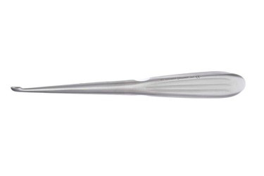 Brun (Spratt) Curettes, Oval Cup 7 1/8" (18.0 cm) length, KM46519