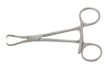 Bone Reduction Forceps - Stepped Point 6 3/4" (17.0 cm), KM47136