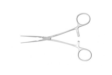 Debakey Bainbridge Vascular Clamps 7 1/8" (18.0 cm) Straight, 40 x 2.4 mm jaws, 353560