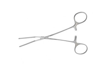 DeBakey Coarctation Clamps 6 1/2" (16.5 cm) Jaw angled 15 degrees, 354432
