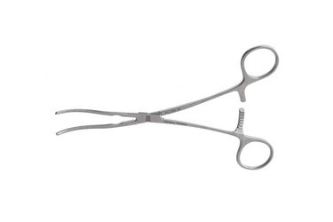 Cooley Pediatric Patent Ductus Clamps 7 1/8" (18.0 cm) Spoon-shaped, 5 mm calibrated jaws, straight handles, 354808