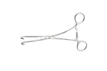 Cooley Pediatric Derra Clamps 7 1/8" (18.0 cm) Small, calibrated 3/4" (2 cm) jaw, 354815
