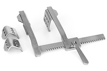 Gerbode-Burford Adult Retractor Adult Blade A: 2 5/8" (67.0 mm), Blade B: 2 5/8" (67.0 mm) width, 341170