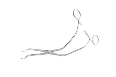 Grant Abdominal Aortic Aneurysm Clamps, "Texas Twister" 9 1/4" (23.5 cm), 353653