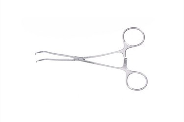 Derra Partial Occlusion Clamps 7 1/8" (18.0 cm) Deep, small, extra-long, 18 mm jaw, 354482