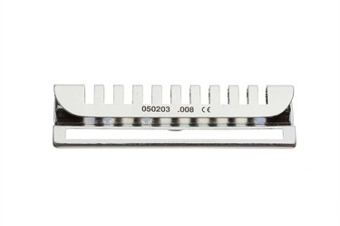 Goulian Depth Gauge And Guards 2 3/8" (6.0 cm) 0.008" Gauge Depth, 50203