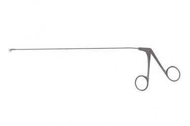 Feder-Ossoff Micro-Laryngeal Scissors 23 cm Blunt Angled Downwards Vertical action, 506810