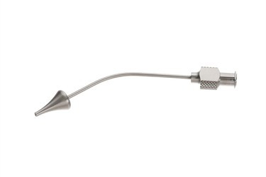 Heparin Cannula With Luer-Lok 3 3/8" (8.5 cm) Samson Heparin Injector - Malleable, 351594
