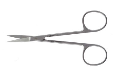 Iris Pilling Scissors 4 1/2" (11.5 cm) Curved Stainless, 144310