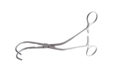 Kay-Lambert Aortic Anastomosis Clamp 8 1/8" (20.5 cm), 353585