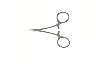 Jacobson Hemostatic Forceps 3 7/8" (10.0 cm), Curved, 443502