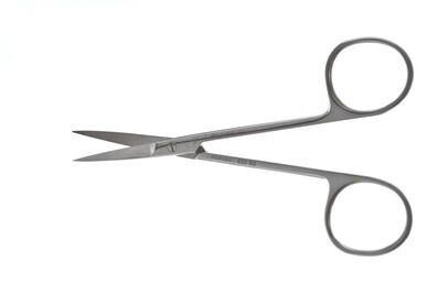 Iris Weck Scissors 4 1/2" (11.5 cm) Straight Stainless 25.0 mm blades, 462605