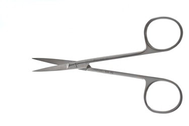 Iris Weck Scissors 4 7/8" (12.5 cm) Curved Stainless, 462641