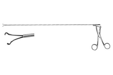 Jackson Dull Pointed Ring Rotation Forceps 35.0 cm, 506220